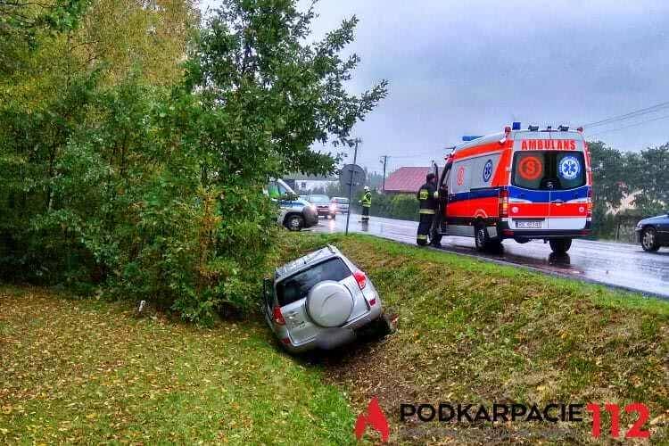 Krościenko Wyżne. Wjechał do rowu