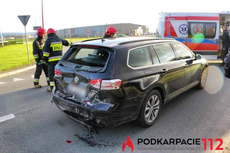Kierowca iveco najechał na tył volkswagena