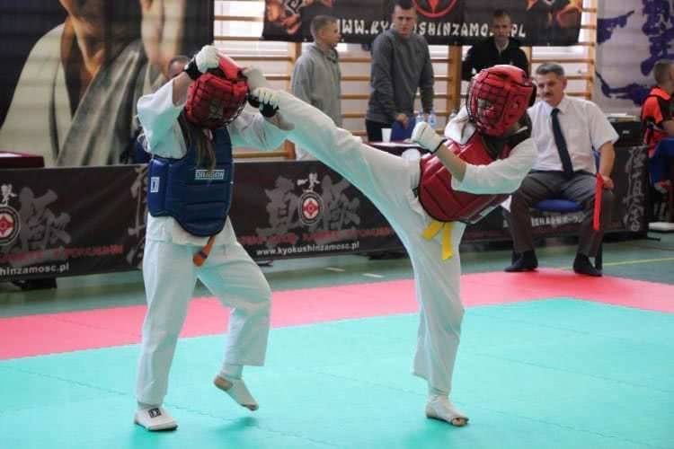 Podium dla Krośnieńskiego Klubu Kyokushin Karate