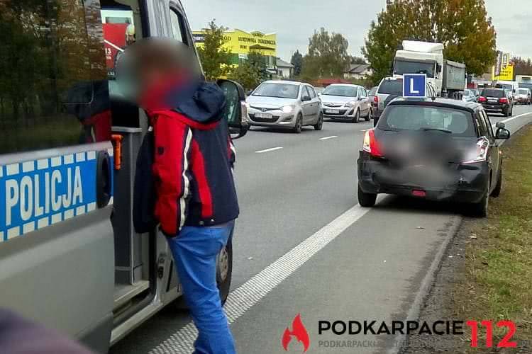Piątek trzynastego. Kolizja na Podkarpackiej