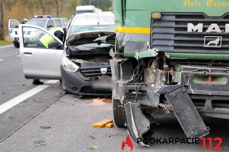 Groźny wypadek w Klimkówce