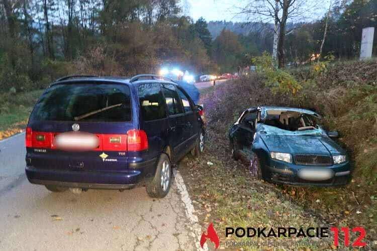 Wypadek w Krasnej