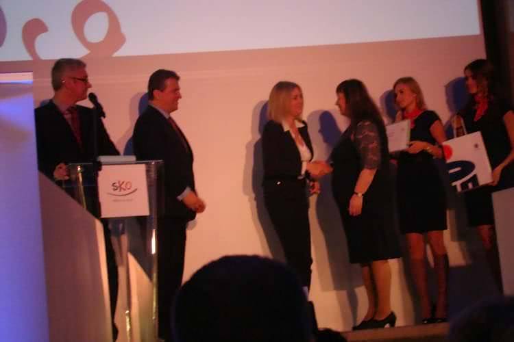 Srebrna Odznaka dla opiekunki SKO w Długiem