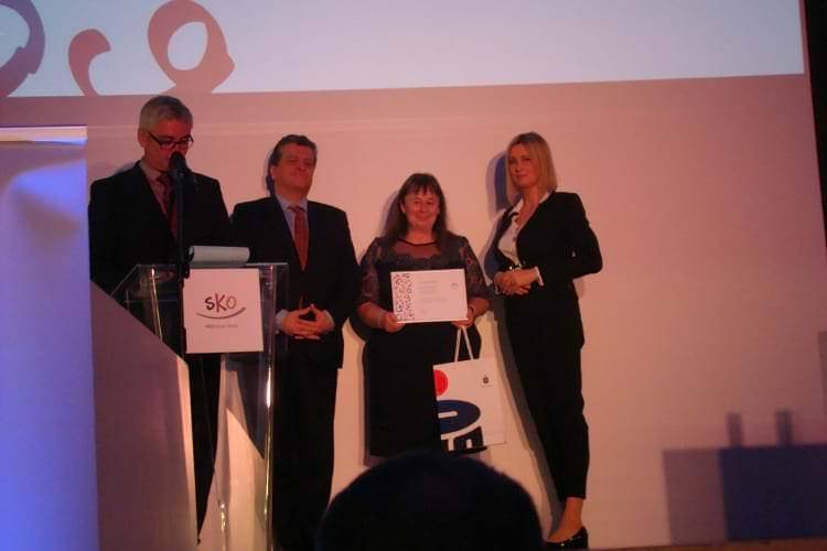 Srebrna Odznaka dla opiekunki SKO w Długiem