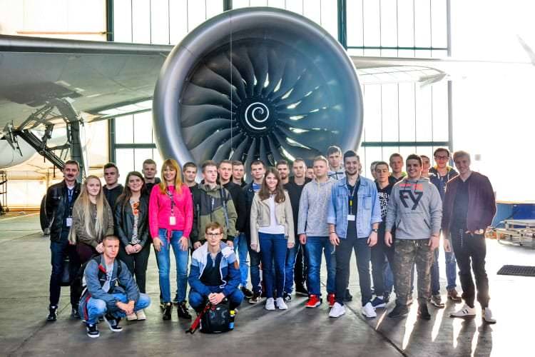 Uczniowie "Mechanika" na warsztatach w Warszawie