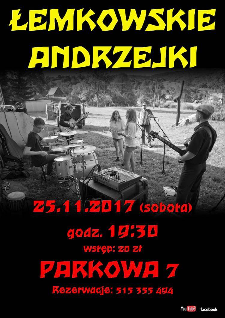 Łemkowski Wieczór Andrzejkowy z Restauracją Parkowa 7