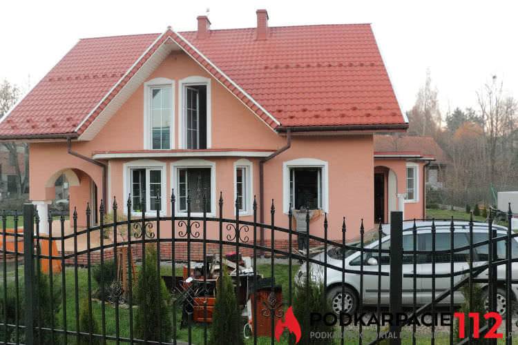 Klimkówka. Pożar w kuchni