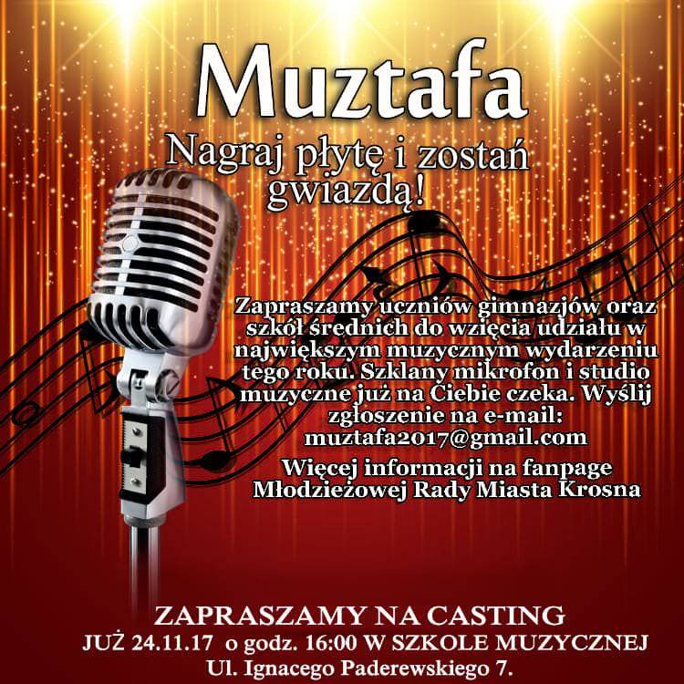 Nagraj płytę i zostań gwiazdą - casting
