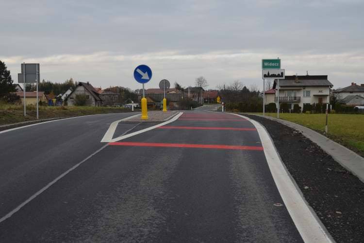 Koniec remontu drogi  Krosno – Targowiska – Wróblik Szlachecki 