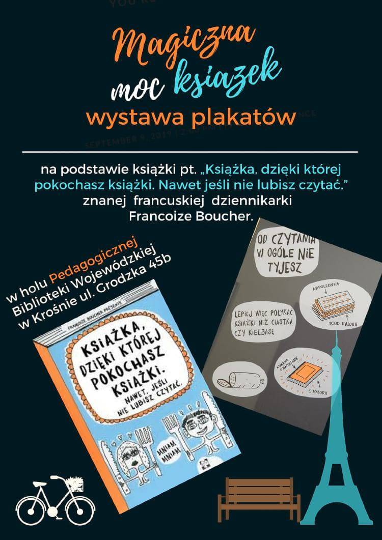 Dlaczego warto czytać książki - wystawa w PBW w Krośnie