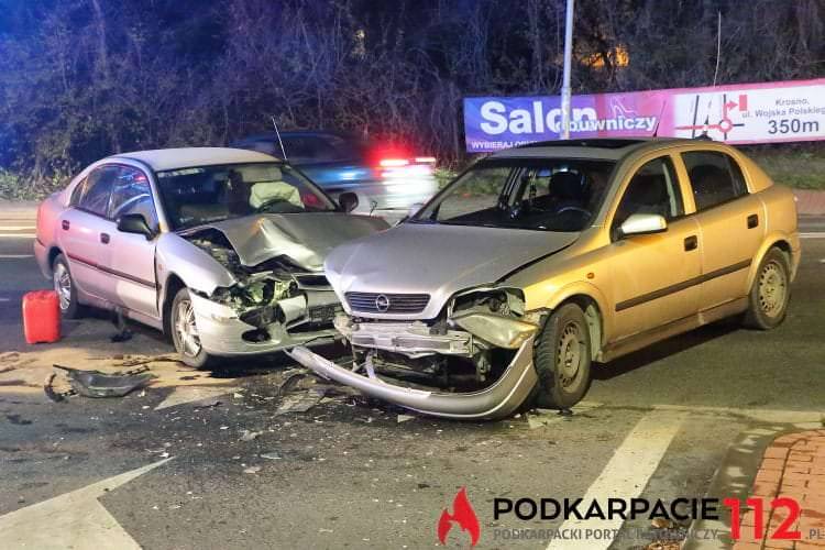 Zderzenie na Niepodległości w Krośnie
