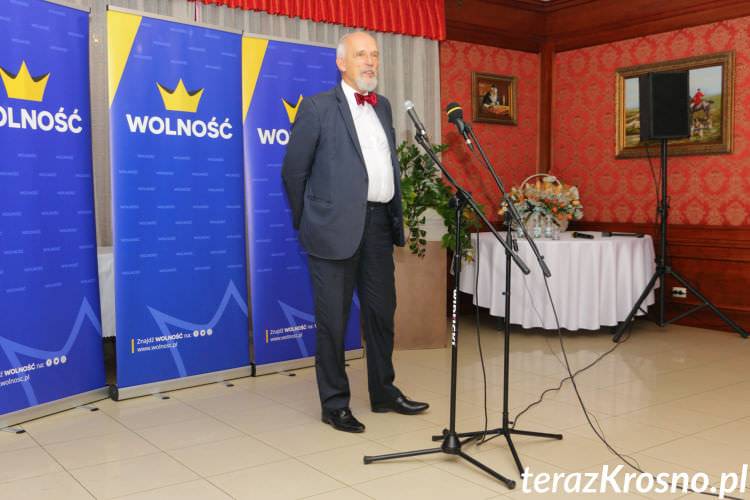 Janusz Korwin-Mikke w Krośnie [WIDEO]