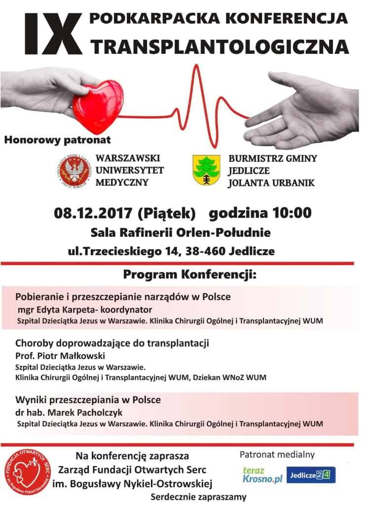 Konferencja Transplantologiczna w Jedliczu