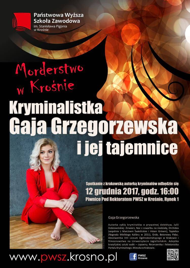 Spotkanie z krakowską autorką kryminałów