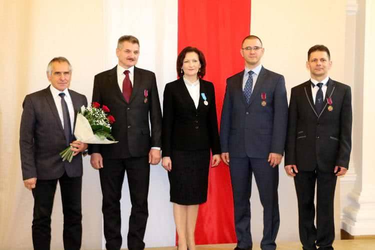 Otrzymali medale i odznaczenia