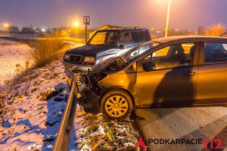 Kolizja w Żarnowcu, sprawczyni pijana i bez prawa jazdy