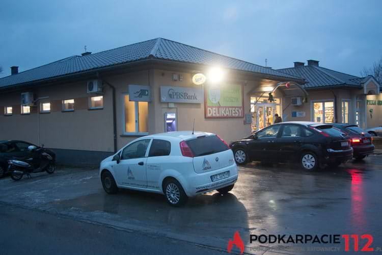 Napad na placówkę banku w Wojaszówce