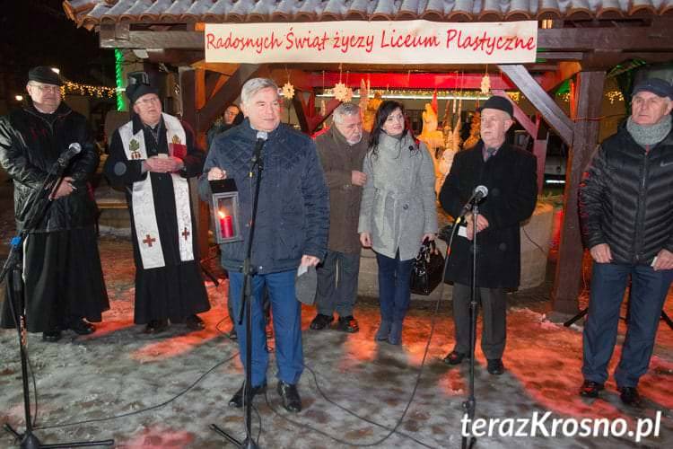 Wigilia na Rynku w Krośnie 