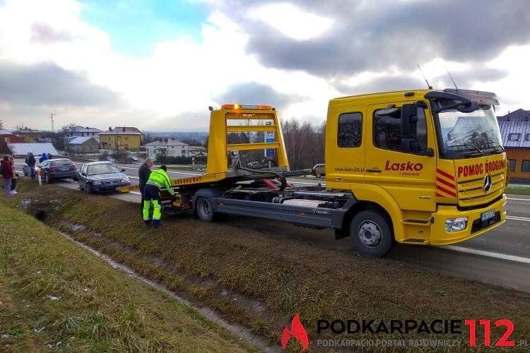 Dwie kolizje prawie jednocześnie