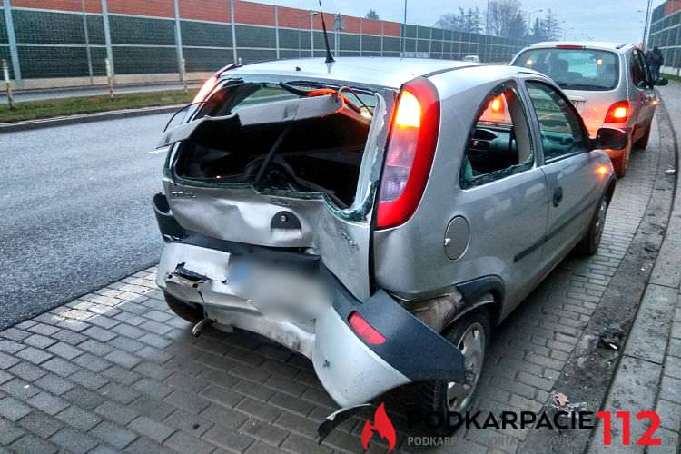 Kolizja na Podkarpackiej
