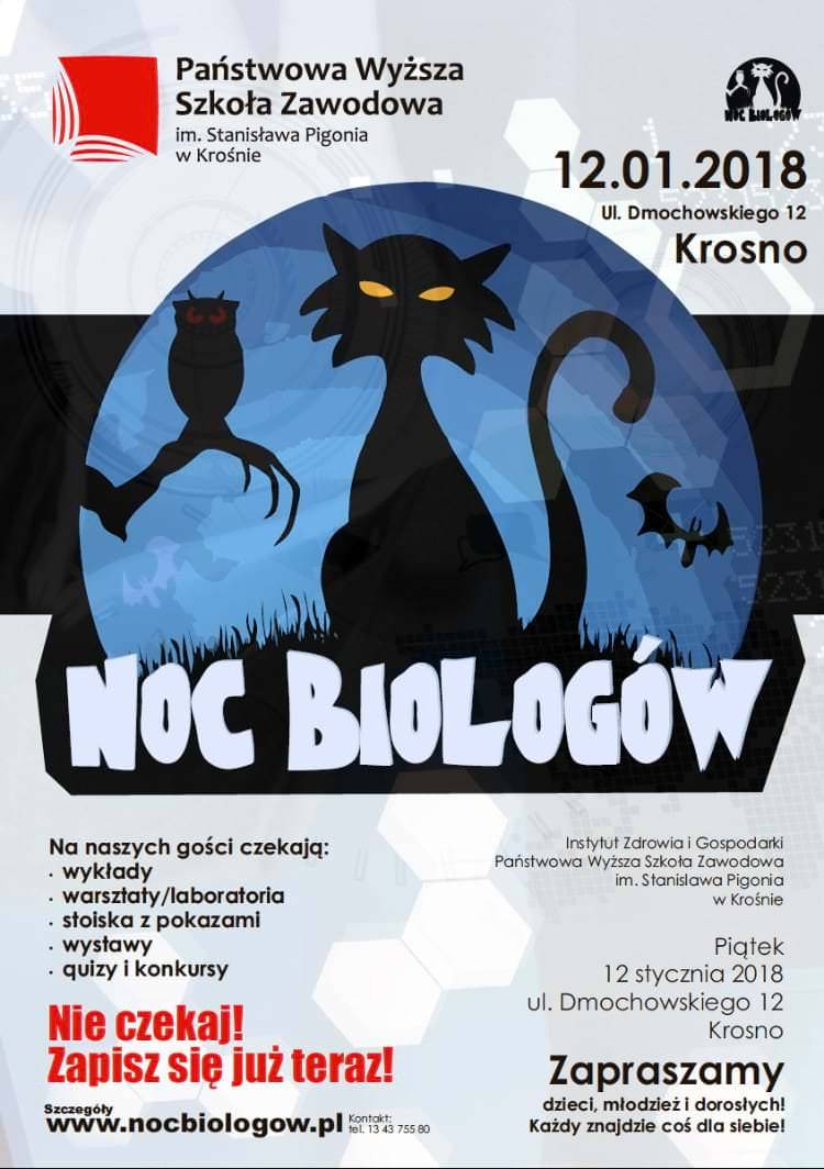 "Noc Biologów" na PWSZ w Krośnie