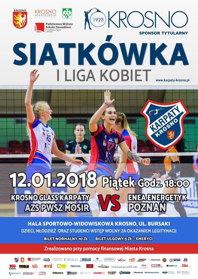 "Karpatki" zmierzą się z drużyną ENEA Energetyk Poznań