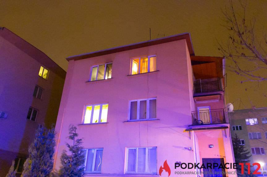 Pożar w kamienicy przy ul. Lewakowskiego