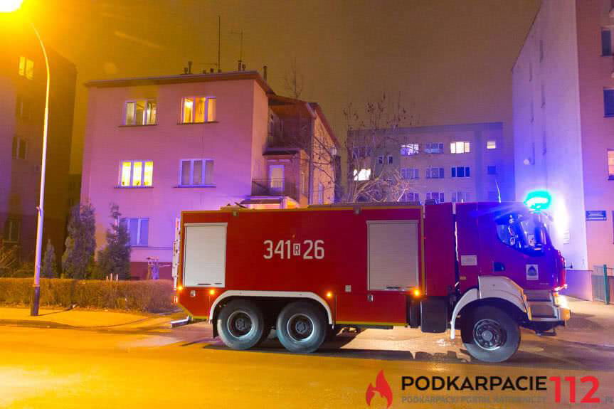 Pożar w kamienicy przy ul. Lewakowskiego