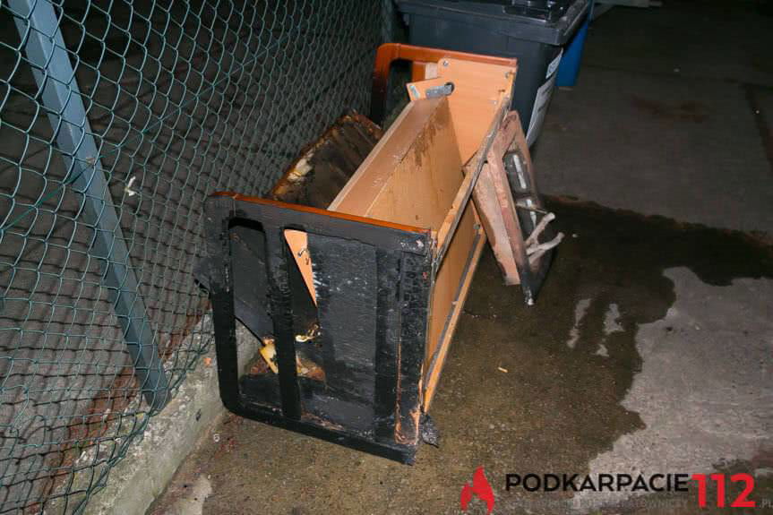 Pożar w kamienicy przy ul. Lewakowskiego