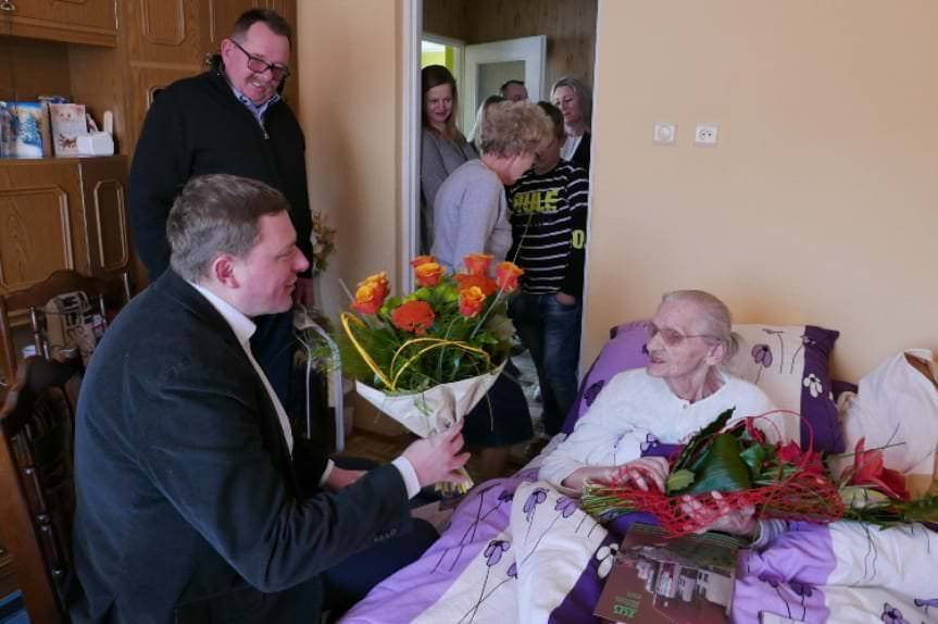 Setne urodziny pani Genowefy