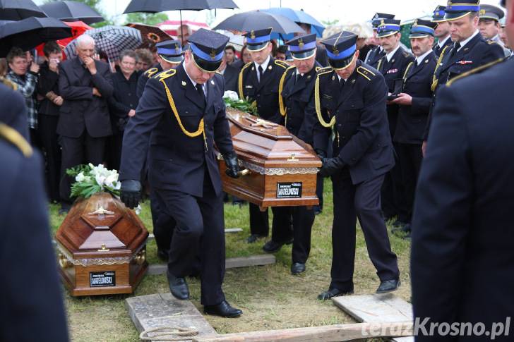 Pogrzeb druhów OSP Szczepańcowa