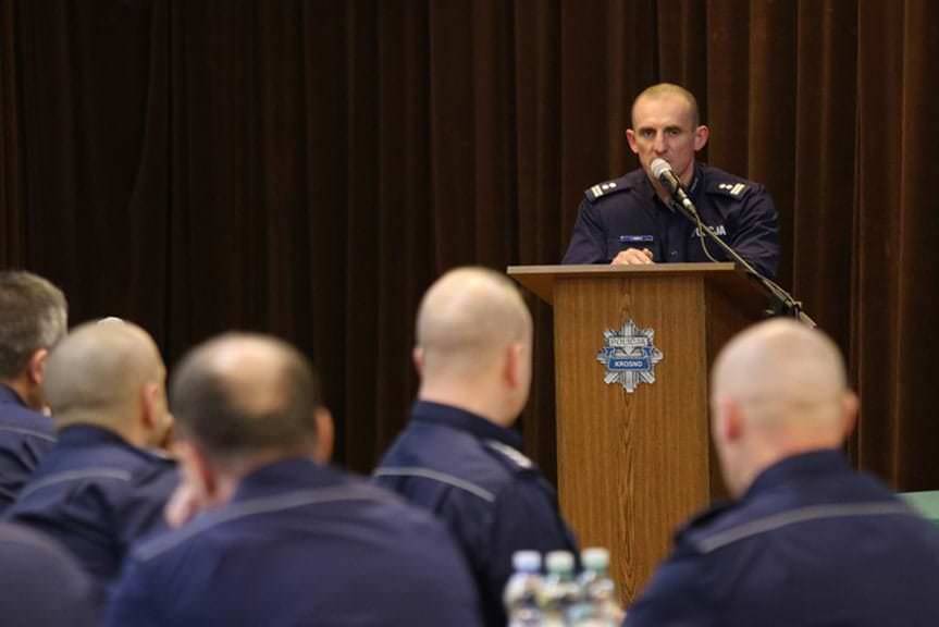 Odprawa roczna. Policjanci podsumowali miniony rok