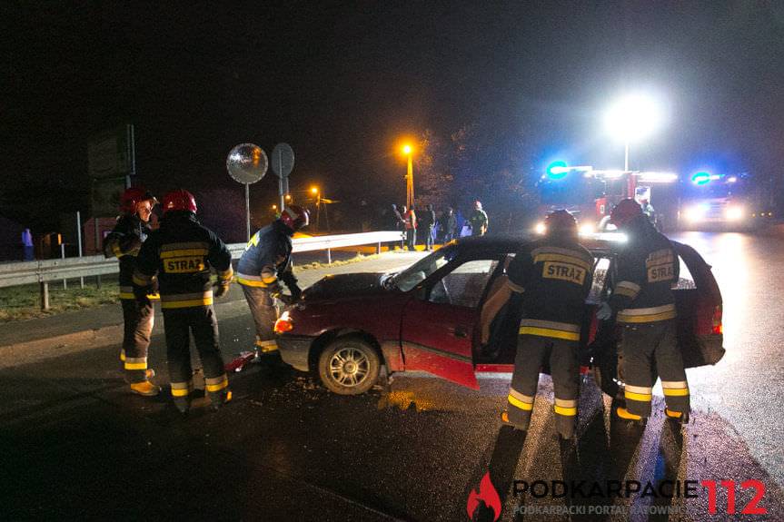 Zderzenie trzech samochodów w Świerzowej Polskiej