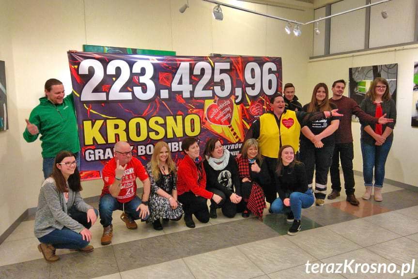 Krośnieński sztab WOŚP z rekordem [WIDEO]