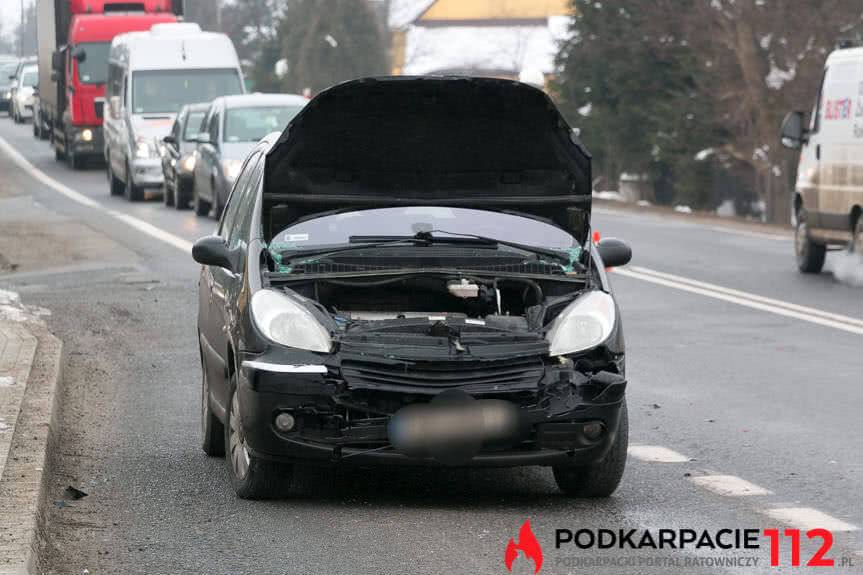 Zderzenie w Iwoniczu, poszkodowanych dwóch policjantów