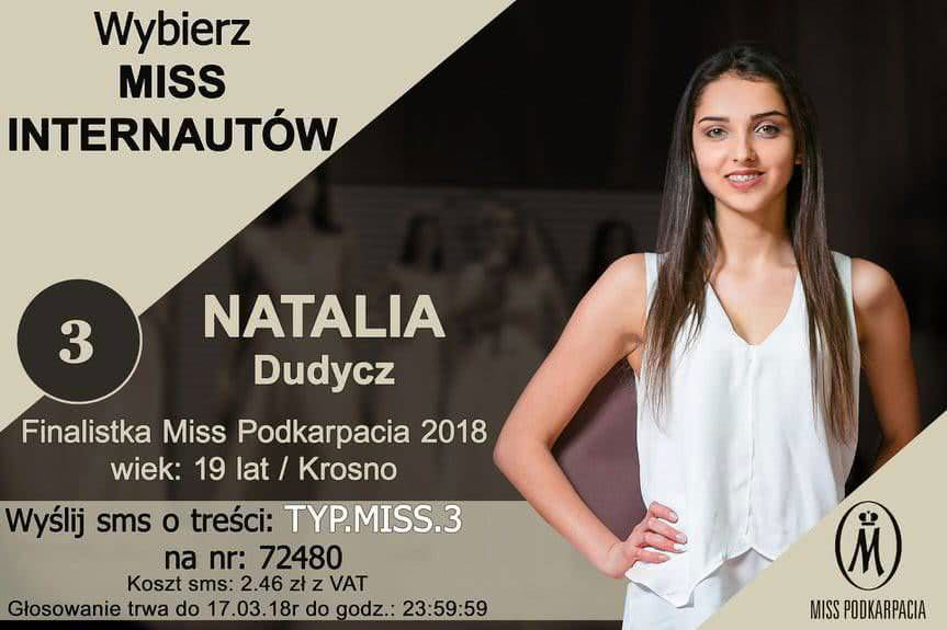 Zagłosuj na nasze kandydatki do tytułu Miss Internautów Podkarpacia 2018