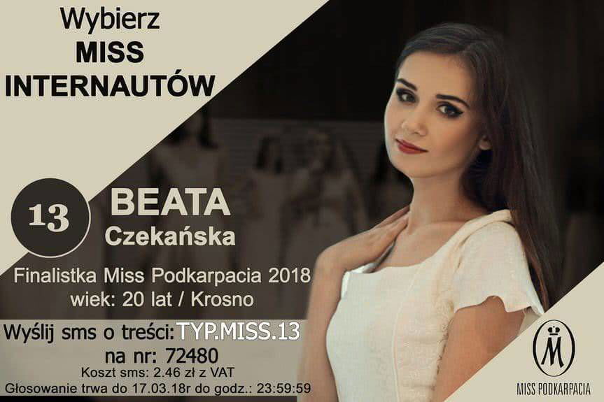 Zagłosuj na nasze kandydatki do tytułu Miss Internautów Podkarpacia 2018