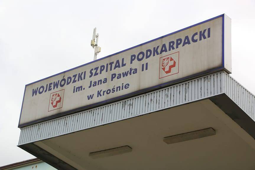 Profilaktyczne ograniczenie odwiedzin w krośnieńskim szpitalu