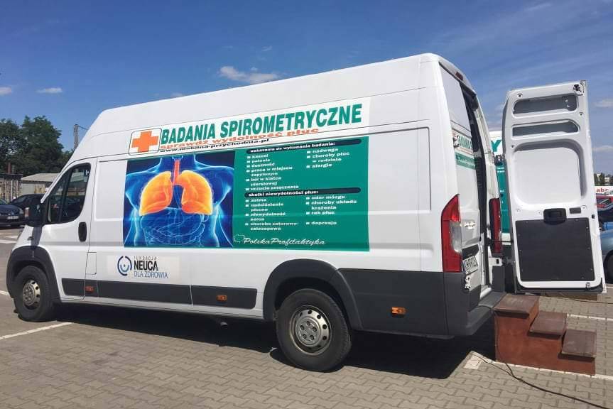 Bezpłatnie zbadaj płuca. Spirobus przyjedzie do Krosna