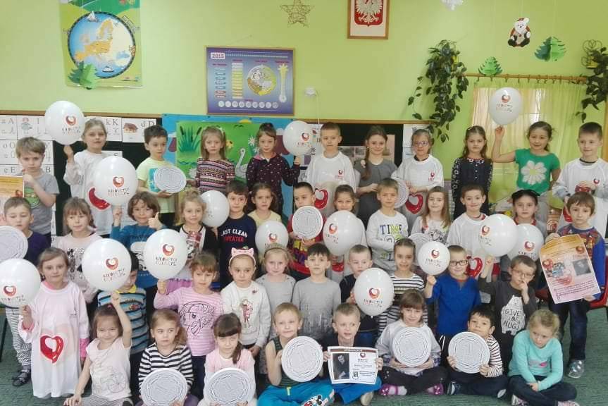 Przedszkole "Bajkowa ósemka" zbiera kilometry dobra