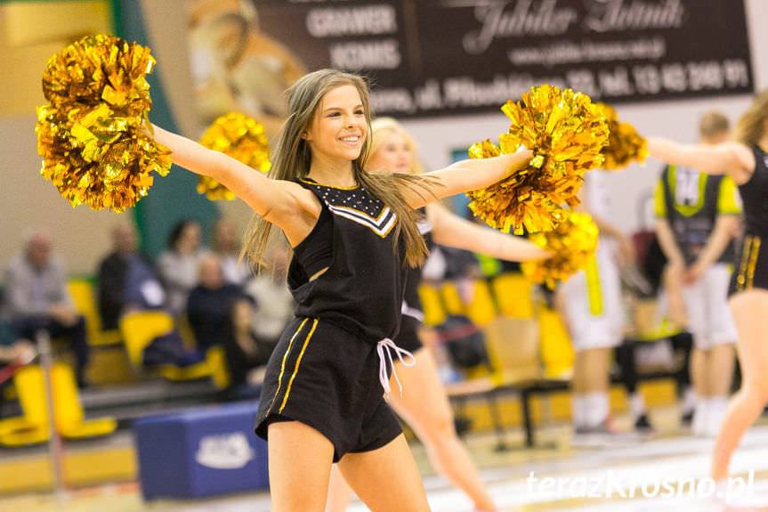 Fragolin Cheerleaders na meczu Miasta Szkła Krosno 