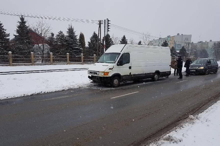 Wystarczyła chwila nieuwagi. Kolizja na Pużaka