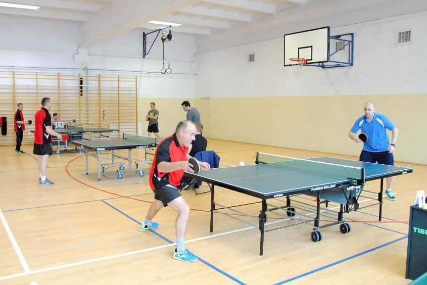 Eliminacje strażackie w tenisie stołowym