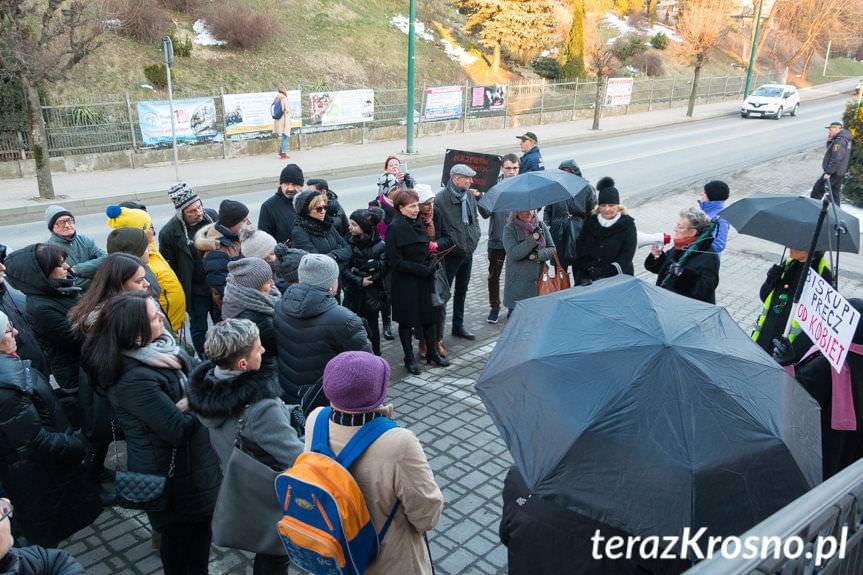Czarny Piątek. Kobiety protestowały w Krośnie