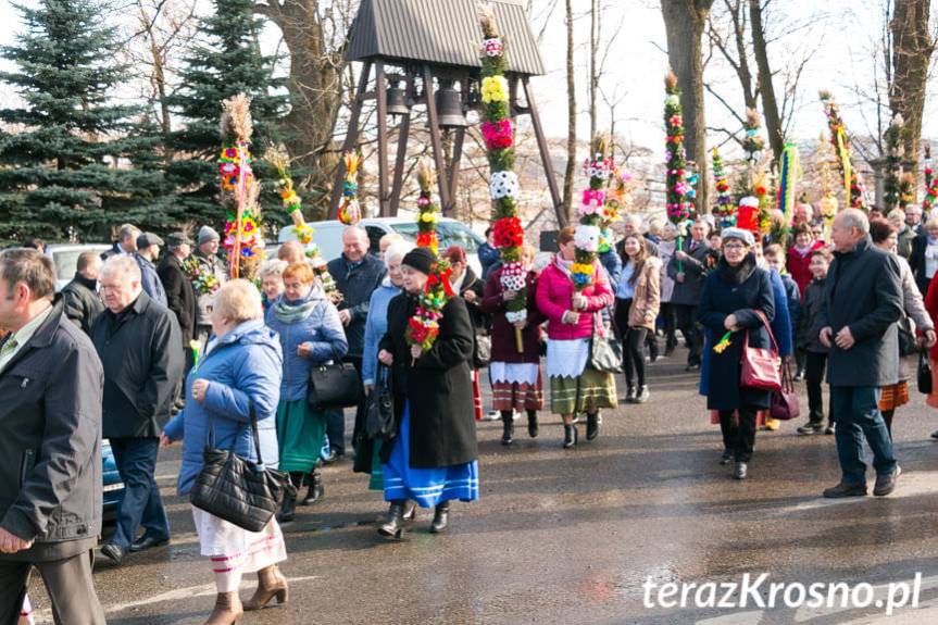 Parada Palm Wielkanocnych w Klimkówce 