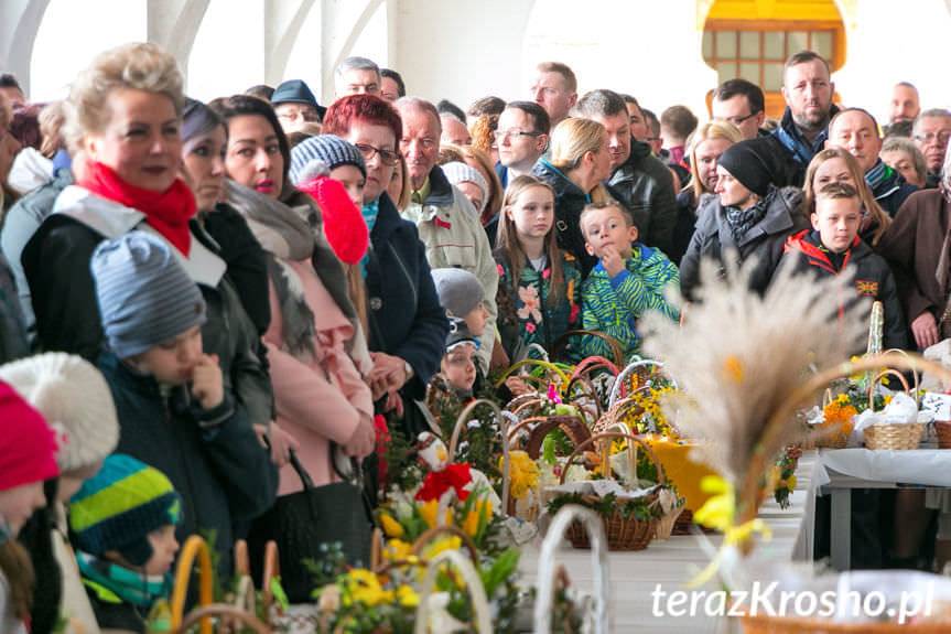 Krośnianie wspólnie poświęcili pokarmy wielkanocne