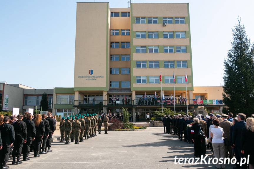 Uroczystości katyńskie i smoleńskie w Krośnie