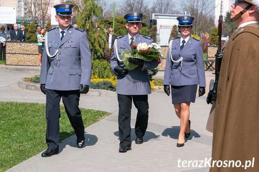 Uroczystości katyńskie i smoleńskie w Krośnie