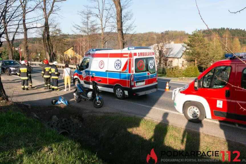 Kolizja w Zboiskach