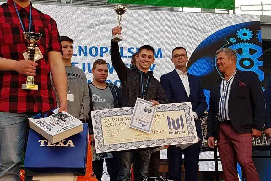 Uczniowie krośnieńskiego Mechanika mistrzami Polski